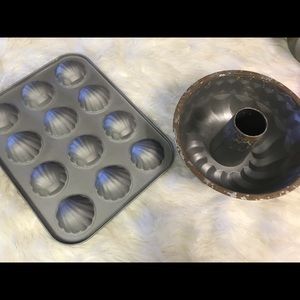 NEW! Sea shell and bunt cake molds